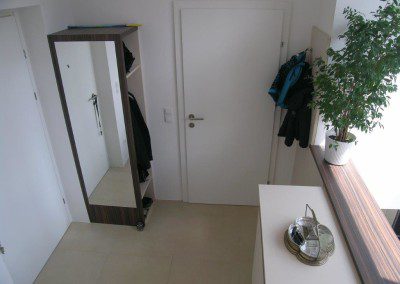 Offener Garderobenschrank