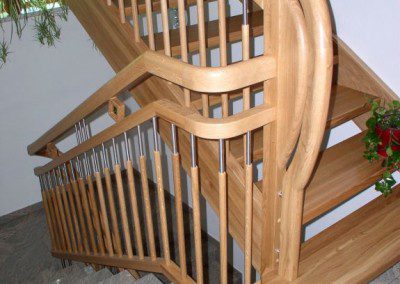 Beton Stufen Verkleidung, Trittstufen und Setzstufen in Holz