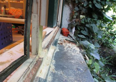 Sanierung eines alten Fensterstockes